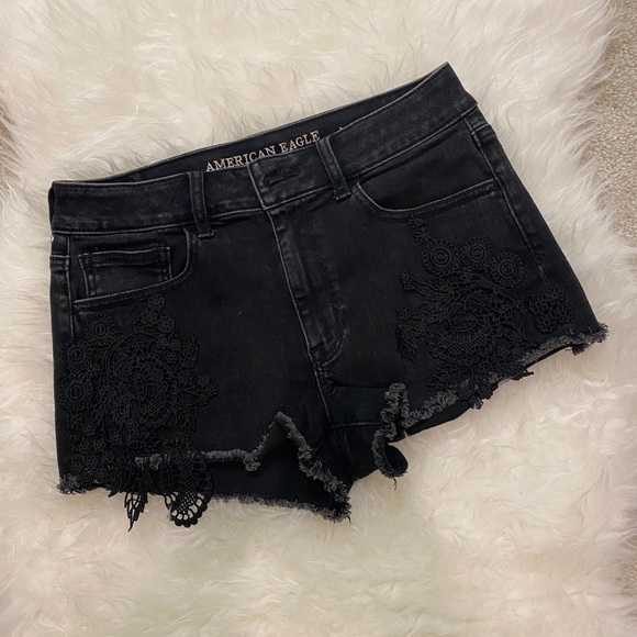 AEO super stretch shorts